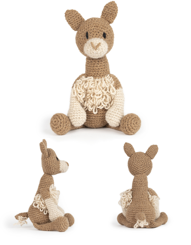 toft ed's animal Luciana the vicuna amigurumi crochet